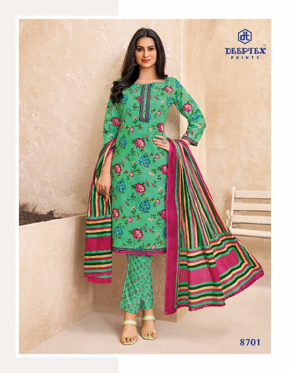 DEEPTEX PRINTS MISS INDIA VOL 87 SUMMER SPECIAL COTTON UNSTITCH SALWAR KAMEEZ COLLECTION