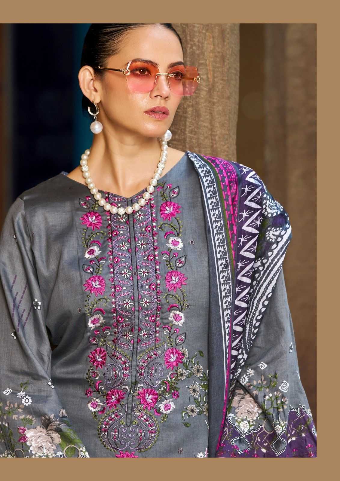 kishmish by kavyakala digital printed cotton pakistani suits collection