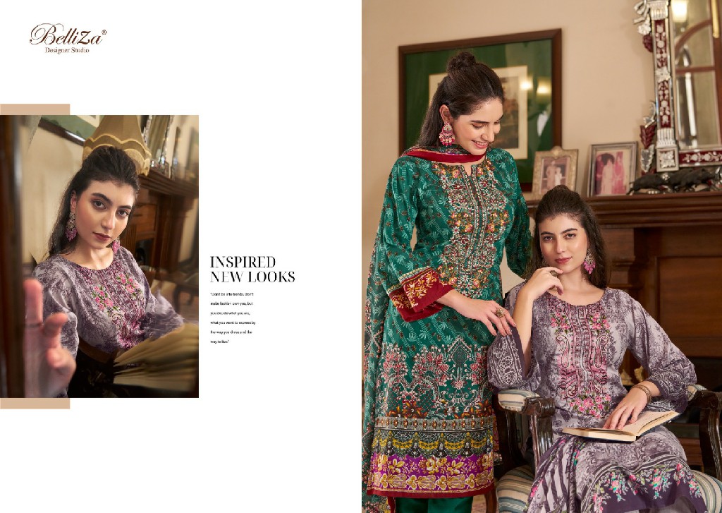 belliza designer naira vol 67 digital prints pakistani cotton suits