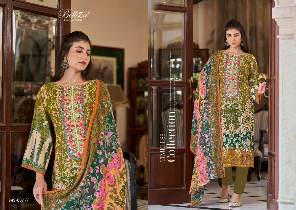 belliza designer naira vol 67 digital prints pakistani cotton suits