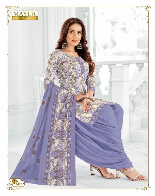 MAYUR CREATION KHUSHI VOL 74 COTTON COMFORTABLE SALWAR KAMEEZ MATERIAL EXPORTS