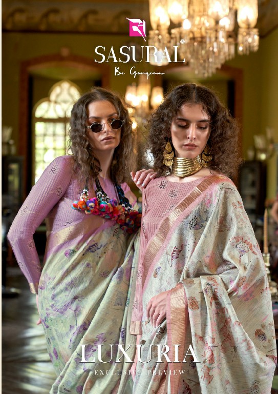 Sasural Luxuria Wholesale Soft Banarasi Festive Wear Indian Sarees