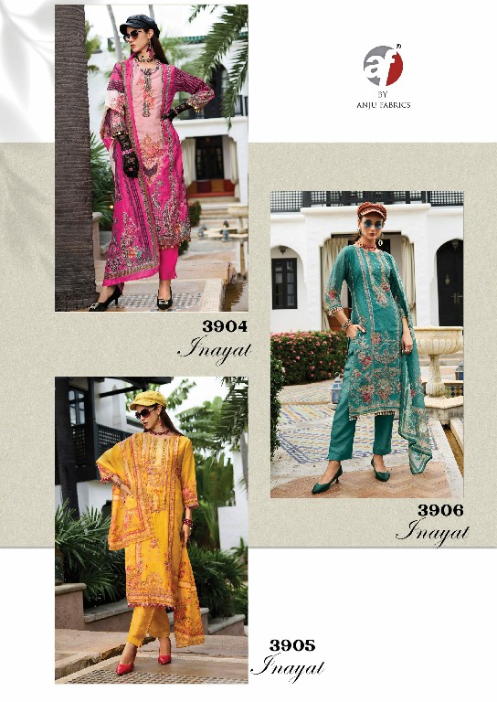 Anju Inayat Vol-1 Wholesale Kurti Pant With Dupatta Catalog