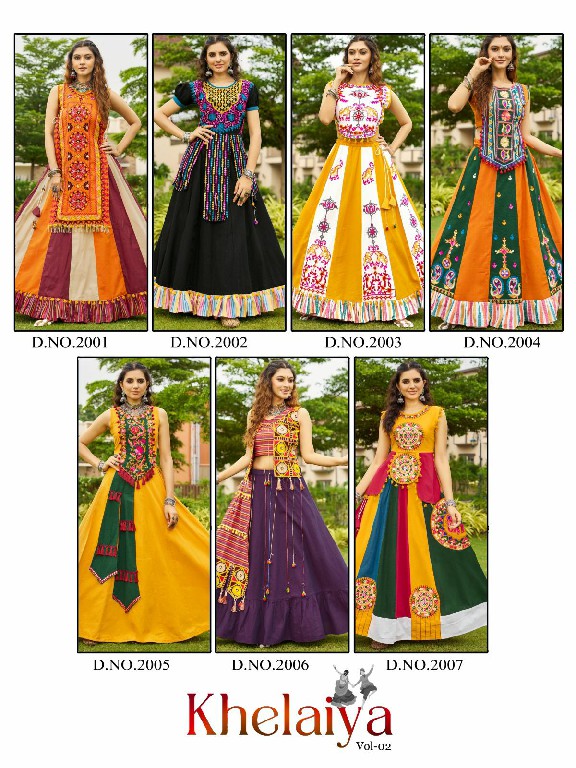 Khelaiya Vol-2 Wholesale Readymade Navratri Special Lehengas Choli