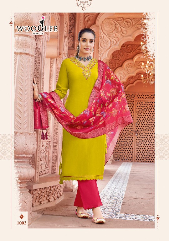 jakhee by wooglee viscose readymade straight cut stylish salwar suit