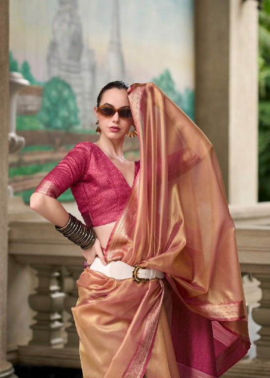 rajpath titan silk traditional tissue silk party wear saree for women