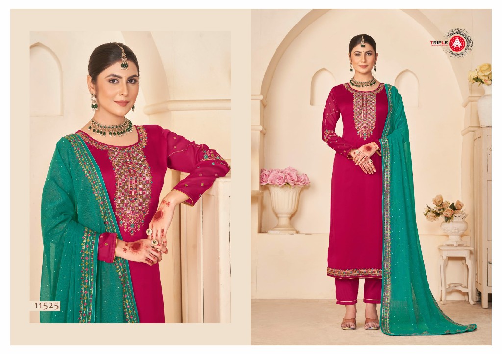 anokhi by triple aaa stylish & trendy silk ladies suits online