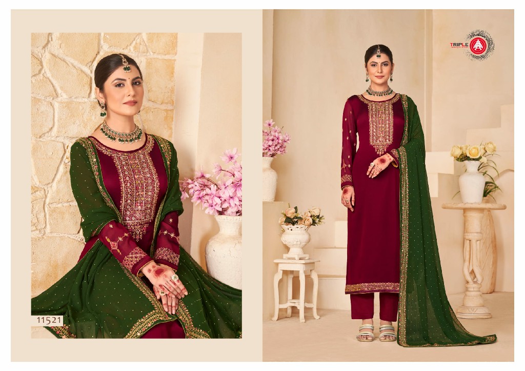 anokhi by triple aaa stylish & trendy silk ladies suits online