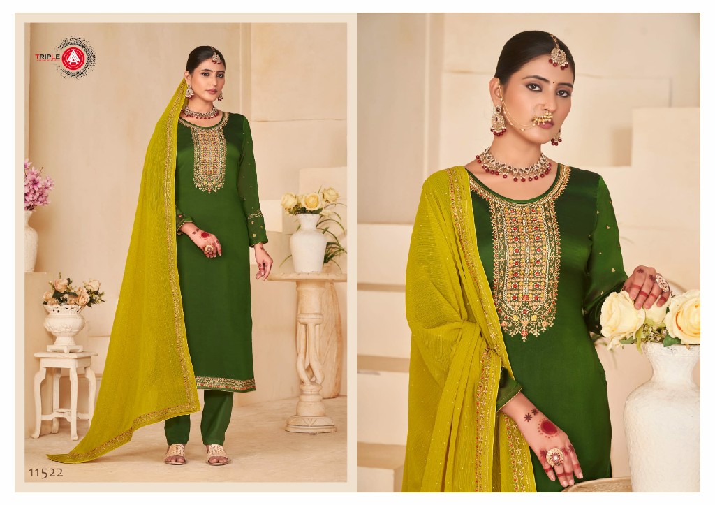 anokhi by triple aaa stylish & trendy silk ladies suits online