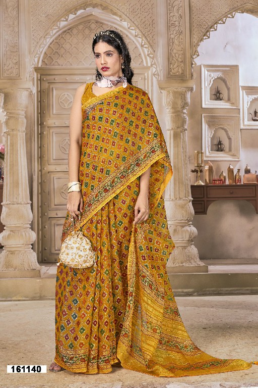 Vallabhi Ashmika Vol-3 Wholesale Brasso Fabrics Ethnic Sarees