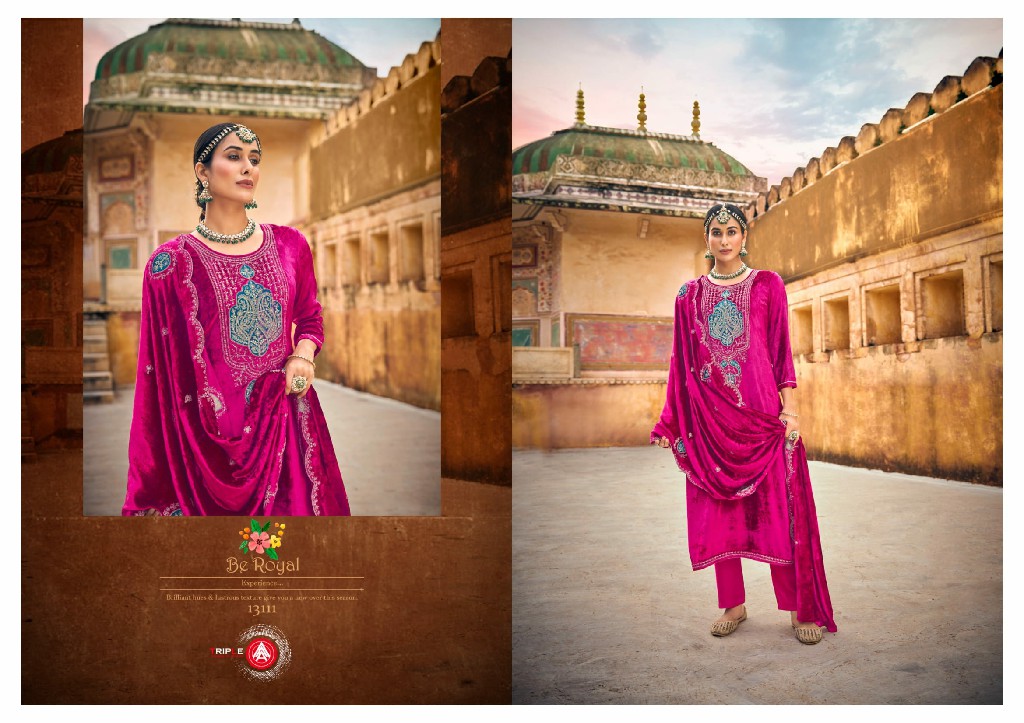 Triple AAA Taj Arabia Wholesale Viscose Makhmali Velvet Winter Suits