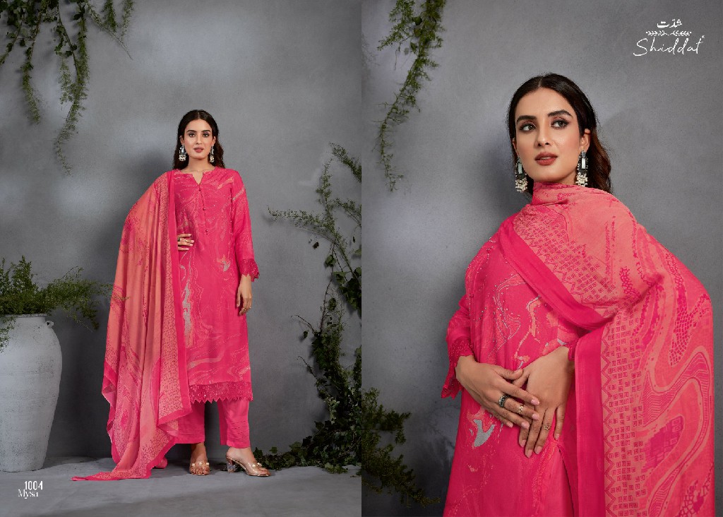 mysa by shiddat esta designs modal silk bollywood pakistani salwar suit