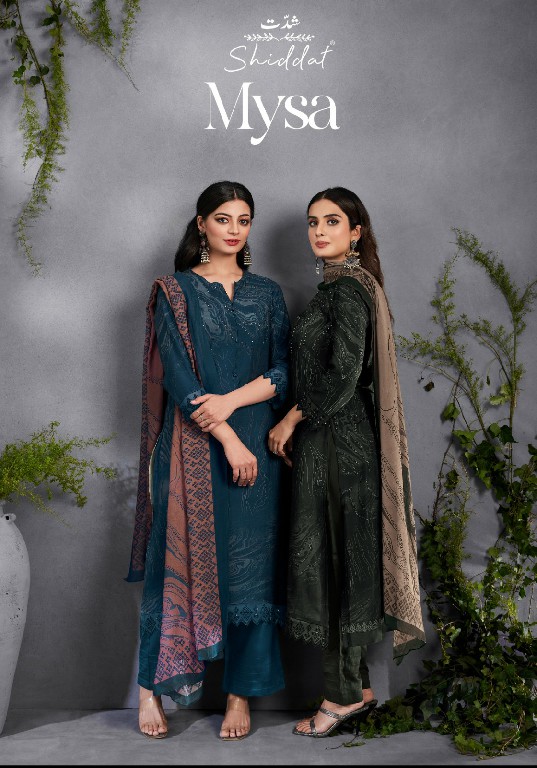 mysa by shiddat esta designs modal silk bollywood pakistani salwar suit