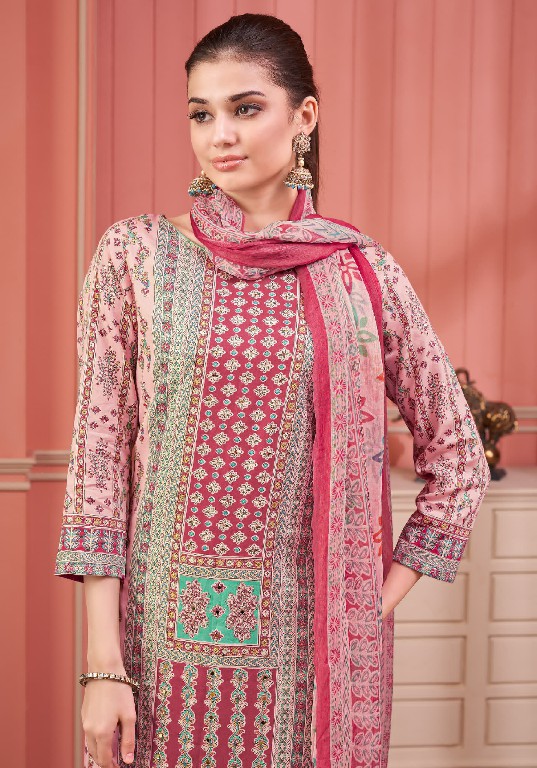 sakhi vol 4 by alok zam printed modern pakistani dress material