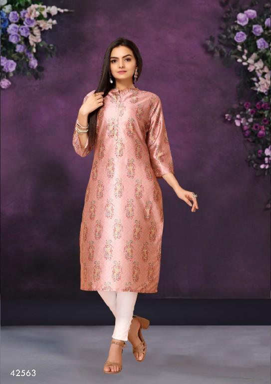 Mahotsav Sasya Vol-2 Wholesale Poly Chanderi Long Kurtis