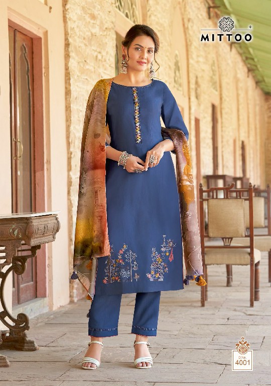 MITTOO PRESENTS RIVAYAT FULLY STITCH VISCOSE WEAVING SALWAR KAMEEZ