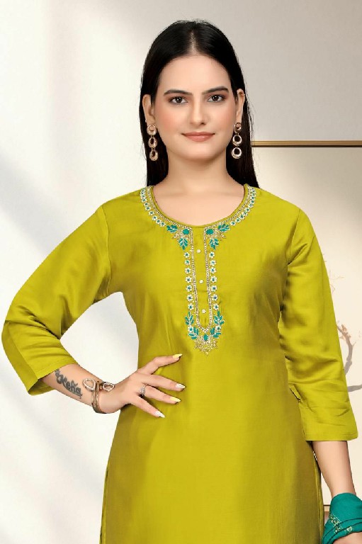 veeksha raashi viscose readymade modern combo set salwar kameez supplier