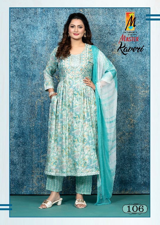 master kaveri capsule print full stitch casual churidar salwar kameez