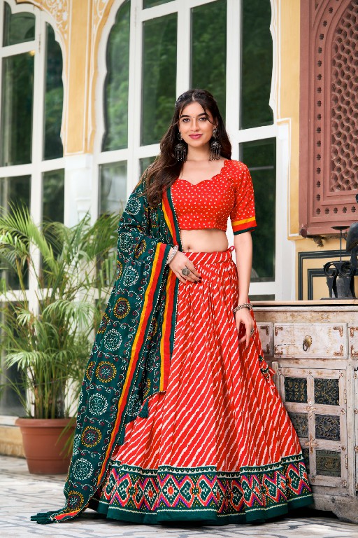 LNB Aadvika Wholesale Tusser Silk Lehenga Choli