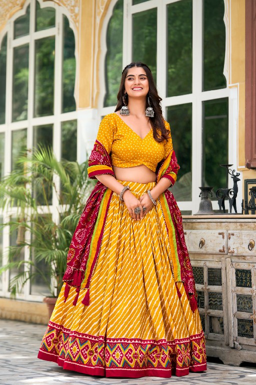 LNB Aadvika Wholesale Tusser Silk Lehenga Choli