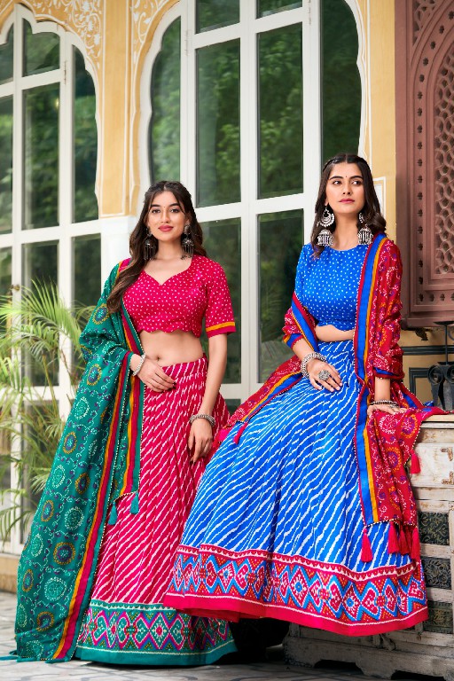 LNB Aadvika Wholesale Tusser Silk Lehenga Choli