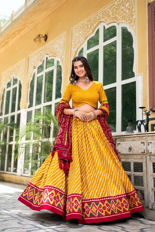 LNB Aadvika Wholesale Tusser Silk Lehenga Choli