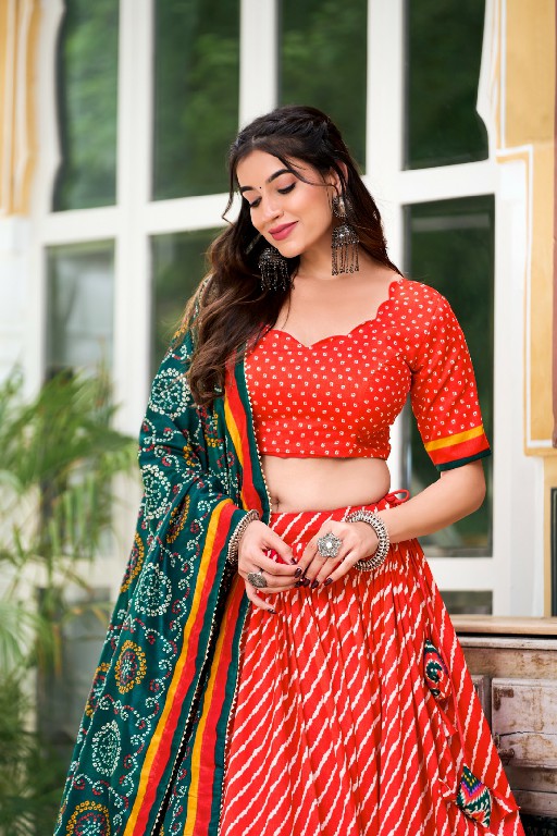 LNB Aadvika Wholesale Tusser Silk Lehenga Choli