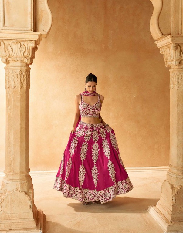 Sayuri Nazakat Wholesale Designer Free Size Stitched Lehengas