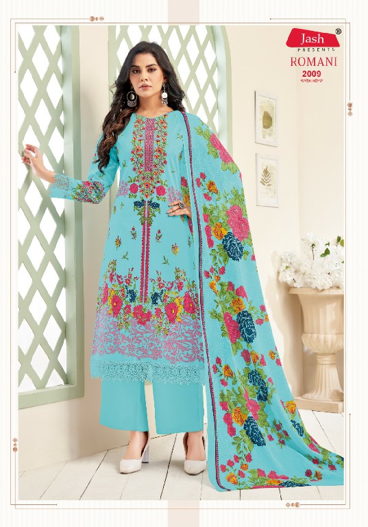 Jash Romani Vol-2 Wholesale Cotton Dupatta Cotton Dress Material