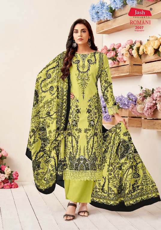 Jash Romani Vol-2 Wholesale Cotton Dupatta Cotton Dress Material