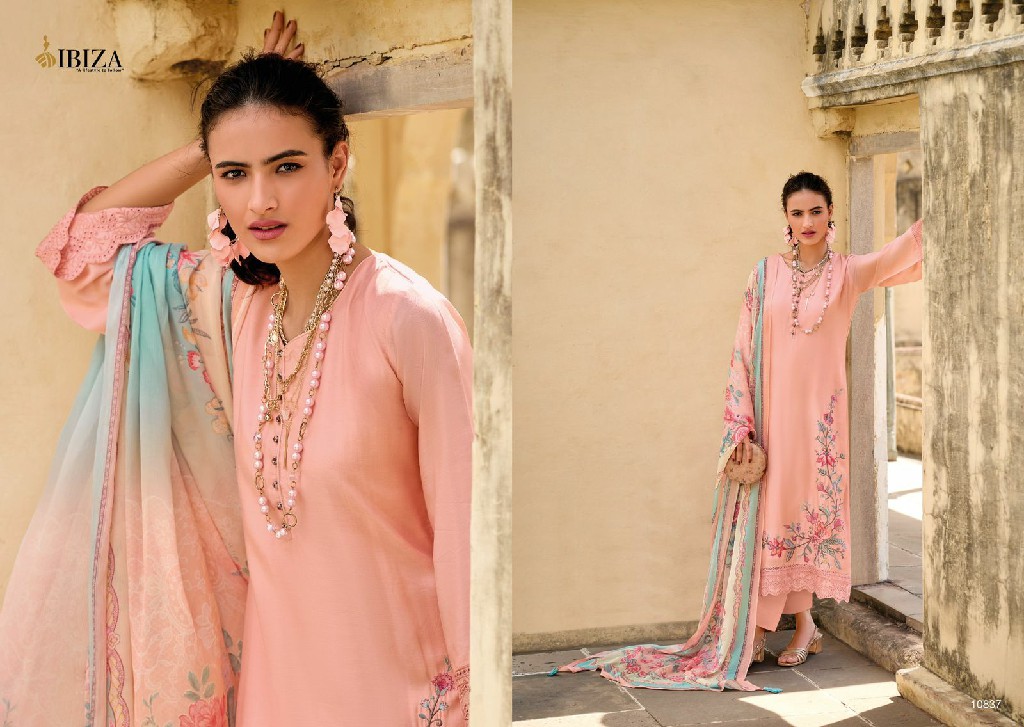 Ibiza Nayaab Wholesale Pure Viscose Muslin Embroidery Salwar Suits