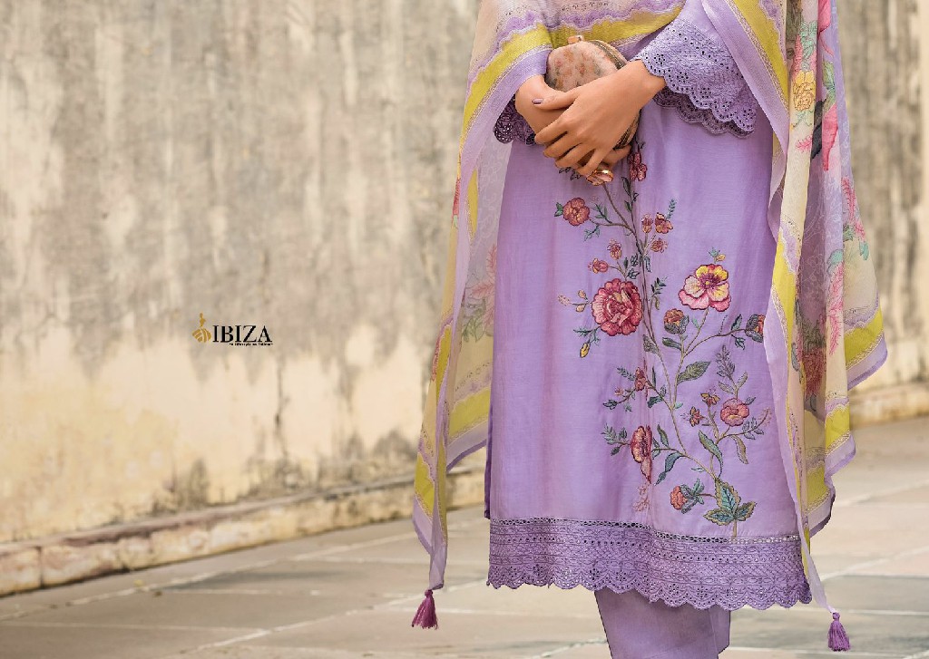 Ibiza Nayaab Wholesale Pure Viscose Muslin Embroidery Salwar Suits