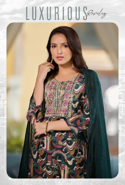 Rangmaya Florence Wholesale Modal Silk Kurti With Pant And Dupatta