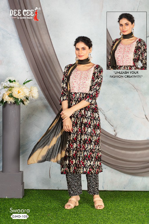 Dee Cee Swaara Wholesale Ghere Top With Pant And Dupatta