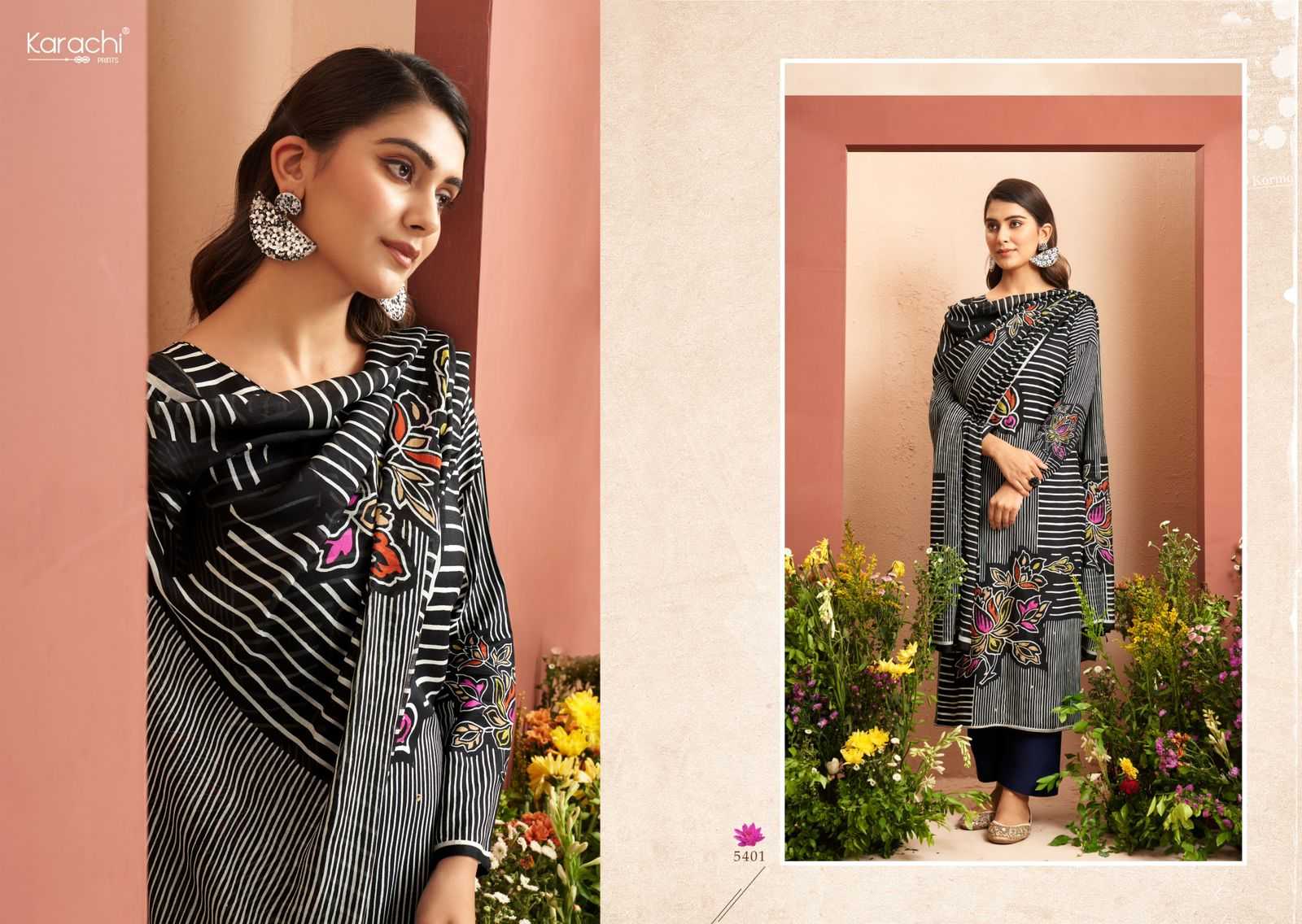 evara by kesar karachi muslin digital printed salwar suits