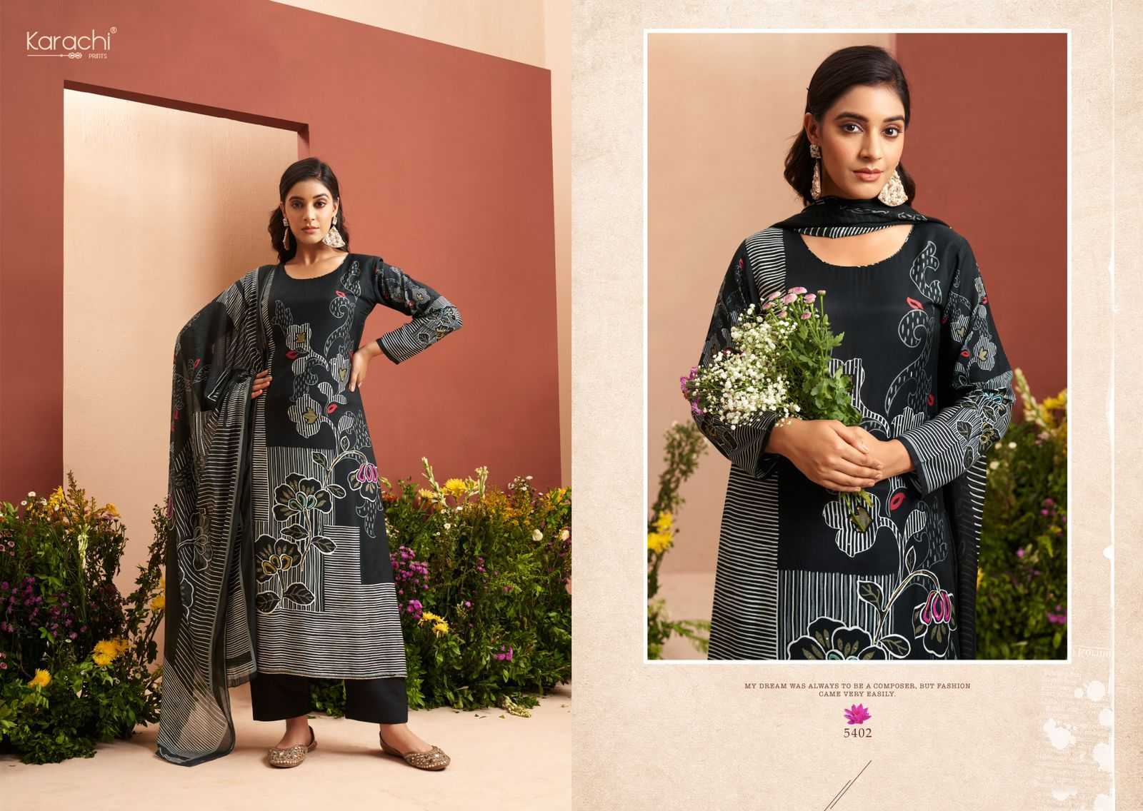 evara by kesar karachi muslin digital printed salwar suits