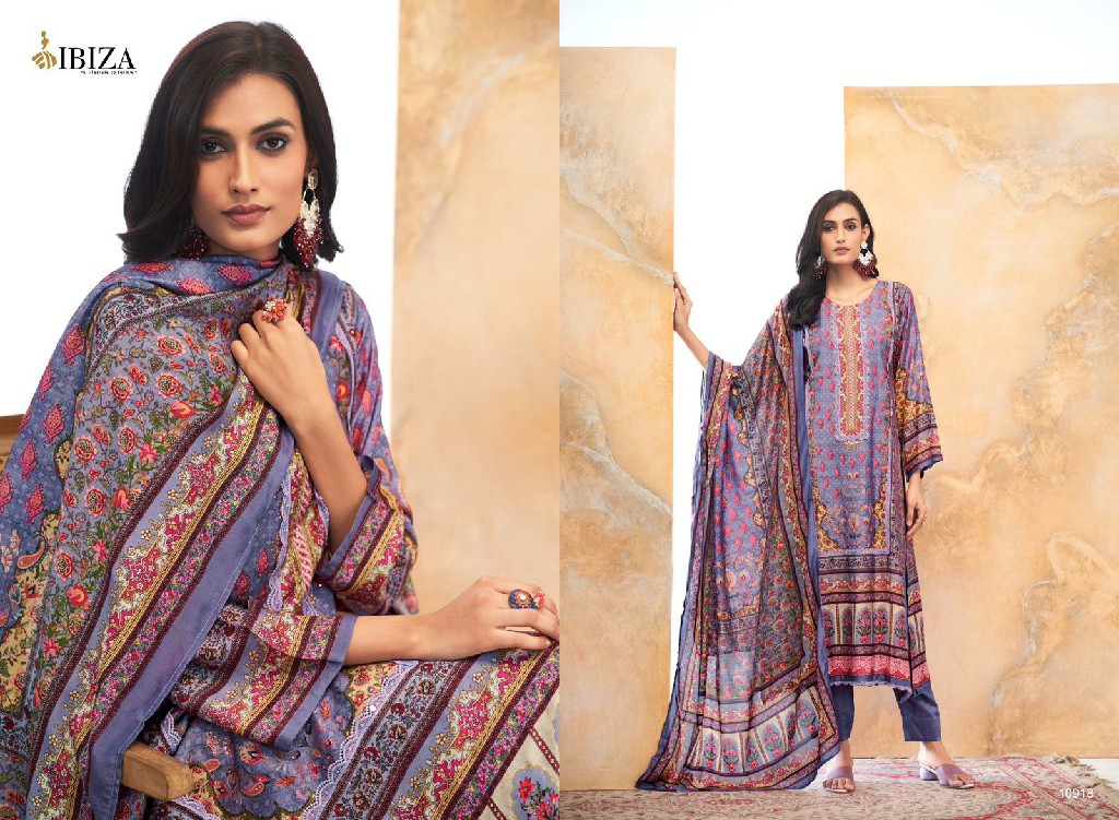 nigaar by ibiza muslin digital print modern pakistani unstitch salwar suit