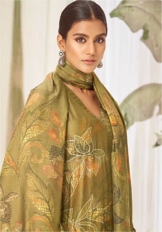 Sahiba Sukoon Wholesale Unique Muslin Silk With Handwork Salwar Suits