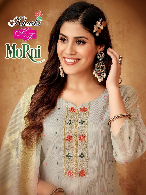 Khushi Morni Wholesale Kurti Pent With Digital Dupatta