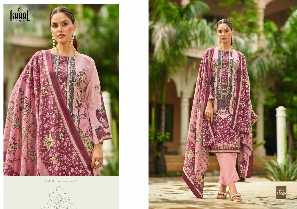 ISHAAL PRINTS GULMOHAR VOL 32 SUPER HIT DESIGN LAWN PAKISTANI SALWAR KAMEEZ