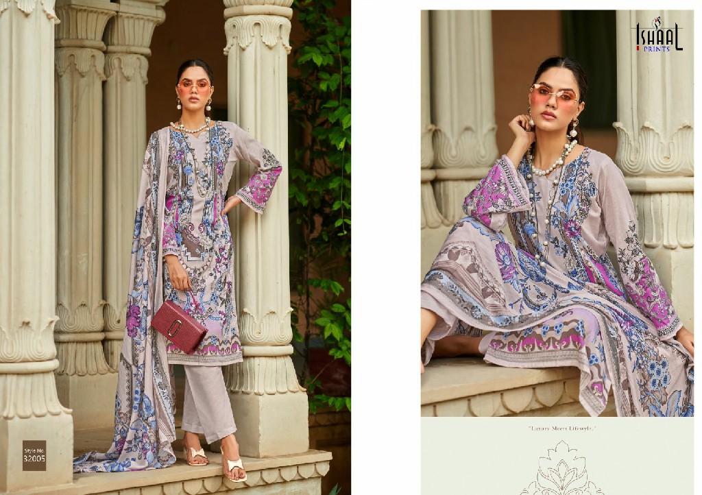 ISHAAL PRINTS GULMOHAR VOL 32 SUPER HIT DESIGN LAWN PAKISTANI SALWAR KAMEEZ