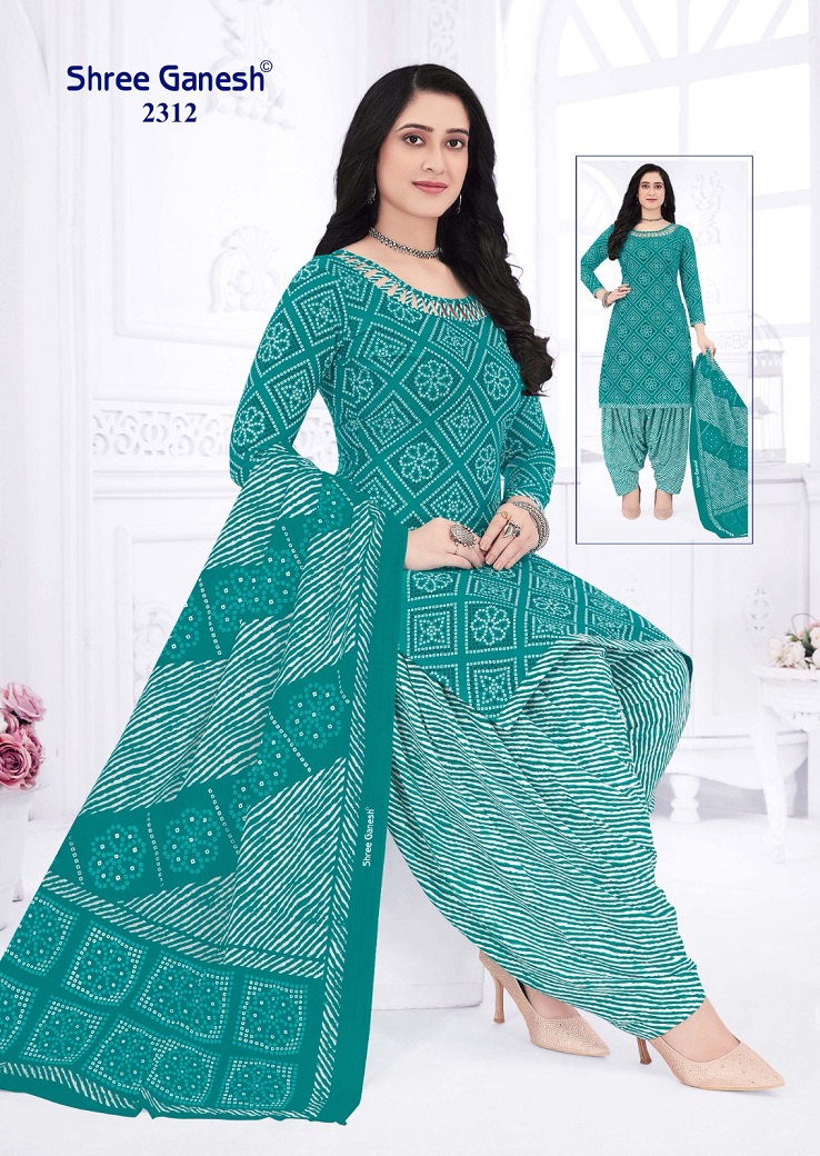 Shree Ganesh Bandhani Patiyala Special Vol-3 Wholesale Cotton Printed Dress Material