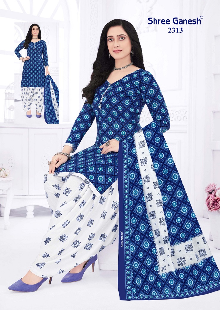 Shree Ganesh Bandhani Patiyala Special Vol-3 Wholesale Cotton Printed Dress Material