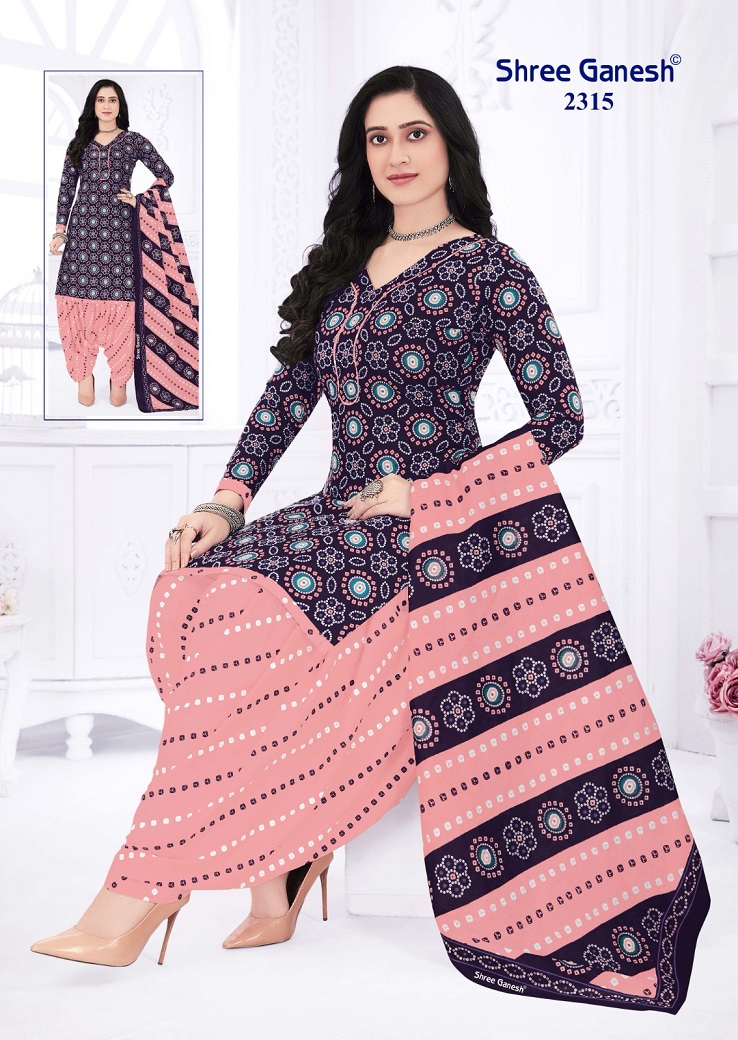 Shree Ganesh Bandhani Patiyala Special Vol-3 Wholesale Cotton Printed Dress Material