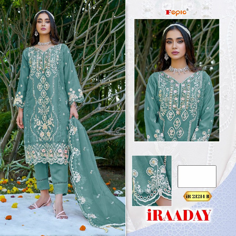 Fepic Iraaday IR-21214 Wholesale Indian Pakistani Salwar Suits