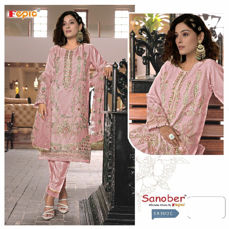 Fepic Sanober SR-3312 Wholesale Readymade Indian Pakistani Suits