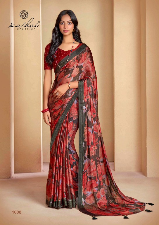 kashvi creation pankti vol 23 soft silk printed saree with blouse