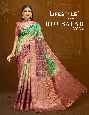 Lifestyle Humsafar Vol-5 Wholesale Ethnic Sarees