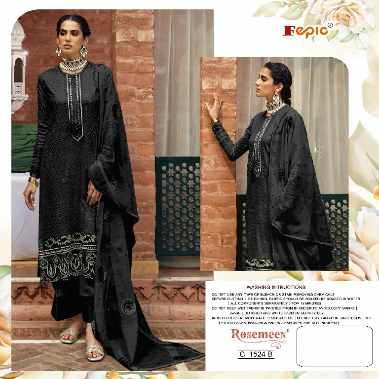 Fepic Rosemeen C-1524 Wholesale Indian Pakistani Concept Suits