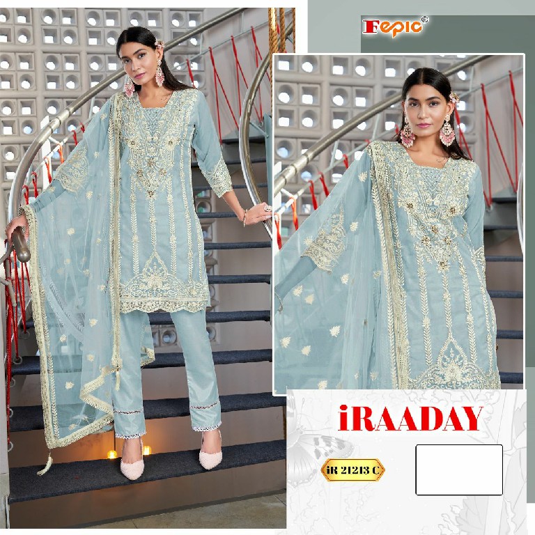 Fepic Iraaday IR-21213 Wholesale Indian Pakistani Concept Salwar Suits